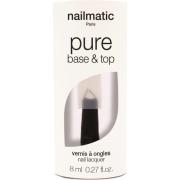 Nailmatic Pure Colour Base & Top 2 In 1 Bio Based