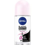 NIVEA Antiperspirant Deo Roll on Black & White Original  50 ml