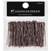 American Dream Straight Pins Brown 5cm