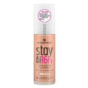 essence stay ALL DAY 16h long-lasting foundation 40 Soft Almond