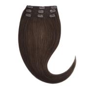 Rapunzel of Sweden Clip-on set 3 pieces 40 cm 2.0 Dark Brown