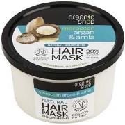 Organic Shop Nourishing Hair Mask Argan & Amla 250 ml