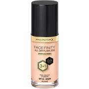 Max Factor Facefinity All Day Flawless 3in1 Liquid Foundation N55