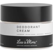 Less Is More Organic Deodorant Cream 50 ml