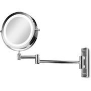 Gillian Jones Double-sided Wall Mirror with LED light Silver