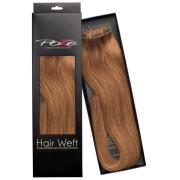 Poze Hairextensions Poze Hårträns Äkta 8B Light Brown 50cm