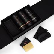 Casa Noire Gift Box 3 Beard Oils + Comb
