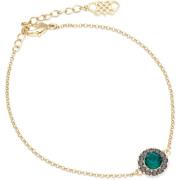 Lily and Rose Celeste bracelet - Emerald / Black diamond  Emerald