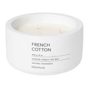 blomus Scented Candle Lily White French Cotton 400 g