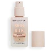 Makeup Revolution Skin Silk Serum Foundation F6