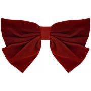 By Lyko Velvet Bow Hairclip Ruby Red