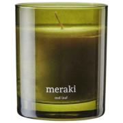 Meraki Oud Leaf Scented Candle  Medium