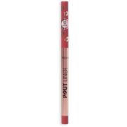 Revolution Beauty London Pout Plumping Lip Liner Burnt Cherry Red