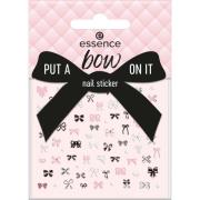 essence Put A Bow On It Nail Sticker