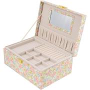 Bon Dep Jewelry box square mw Liberty Swirling Petals