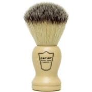 Parker Shaving Ivory Handle Synthetic Bristle Shave Brush