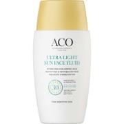 ACO Ultra Light Sun Face Fluid SPF 30 40 ml
