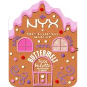NYX PROFESSIONAL MAKEUP Buttermelt Face Palette Blush/Highlighter