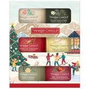 Yankee Candle Crimson Berries 6 Filled Votive Gift Set