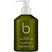 Bamford Geranium Hand & Body Lotion 250 ml