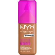 NYX PROFESSIONAL MAKEUP Make Em Wonder Foundation 25 Warm Honey