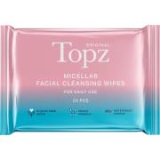 Topz Daily Micellar Facial Cleansing Wipes 20 stk