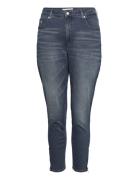 High Rise Skinny Ankle Calvin Klein Jeans Blue