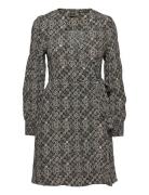 Bohemian Wrap Dress Superdry Grey