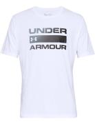 Ua Team Issue Wordmark Ss Under Armour White