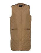 Slumina Waistcoat Soaked In Luxury Brown