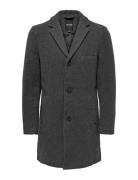 Onsjaylon Wool Coat Otw Noos ONLY & SONS Grey