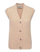 Erida Knit Vest Just Female Beige