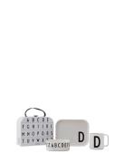 Classics In A Suitcase Design Letters White
