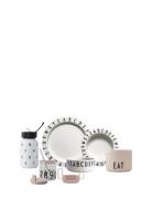 Eat & Learn Tritan Gift Box Premium Design Letters Pink