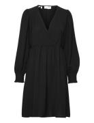 Slf Wina Ls Short Dress M Selected Femme Black