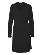 Kawiola Wrap Dress Kaffe Black