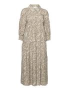 Andagz Long Dress Gestuz Patterned