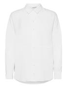 Slftrixy Ls Shirt Selected Femme White