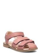 Addison Leather Sandal Wheat Pink