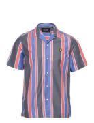 Vertical Stripe Resort Shirt Lyle & Scott Patterned