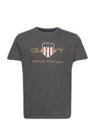 D2. Archive Shield Ss T-Shirt GANT Grey