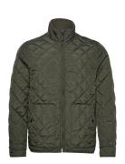 Fjord Quilted Reversible Jacket - G Knowledge Cotton Apparel Green