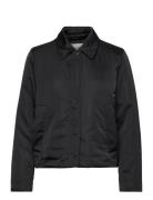 Minimal Padded Satin Jacket Calvin Klein Black