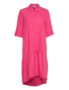 Avaligz Ss Dress Gestuz Pink