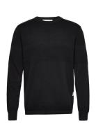 Slhmaine Ls Knit Crew Neck W Selected Homme Black