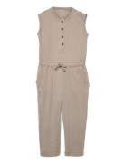 Rib Jersey Jumpsuit Copenhagen Colors Beige