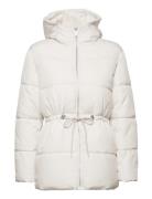 Slfalina Puffer Jacket B Selected Femme White