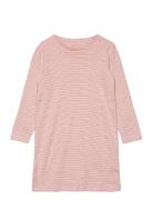 Striped Ls. Nightgown Copenhagen Colors Pink