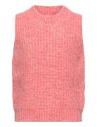 Sigrid Vest Knit Grunt Pink