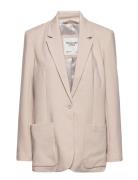 Anf Womens Outerwear Abercrombie & Fitch Beige
